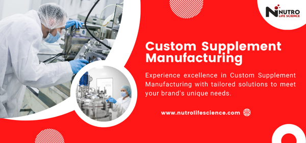 Custom Supplement Manufacturing by Nutrolife Science